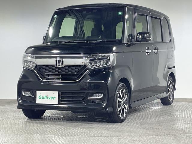 N-BOXカスタム G・Lホンダセンシング 純正8型ナビ TV BT バックカメラ 電動スライドドア 衝突軽減ブレーキ 車線逸脱警報 レーダークルコン 革巻きステアリング ステアリングスイッチ ETC LEDヘッドライト フォグランプ 純アルミ(56枚目)