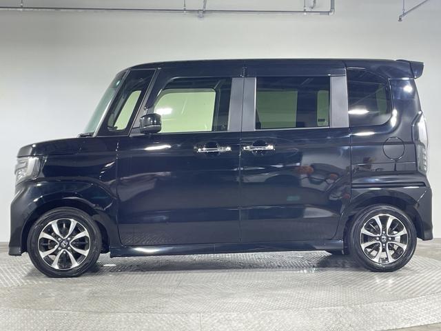 N-BOXカスタム G・Lホンダセンシング 純正8型ナビ TV BT バックカメラ 電動スライドドア 衝突軽減ブレーキ 車線逸脱警報 レーダークルコン 革巻きステアリング ステアリングスイッチ ETC LEDヘッドライト フォグランプ 純アルミ(63枚目)