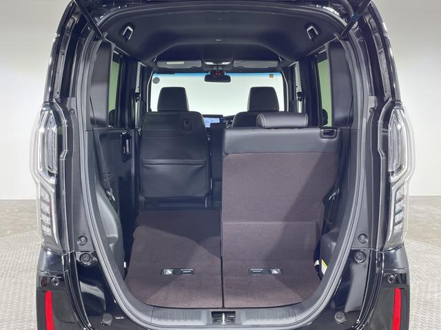 N-BOXカスタム G・Lターボホンダセンシング ホンダセンシング 純正8インチナビ バックカメラ 両側電動スライドドア ハーフレザーシート シートヒーター ビルトインETC 革巻きステアリング パドルシフト LED シーケンシャルウィンカー フォグ(45枚目)