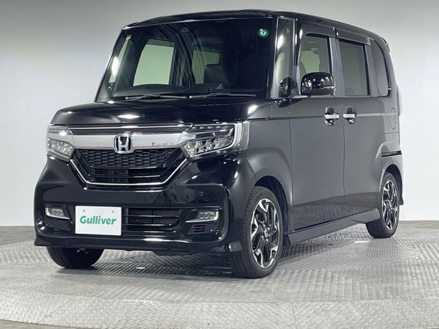 N-BOXカスタム G・Lターボホンダセンシング ホンダセンシング 純正8インチナビ バックカメラ 両側電動スライドドア ハーフレザーシート シートヒーター ビルトインETC 革巻きステアリング パドルシフト LED シーケンシャルウィンカー フォグ(59枚目)