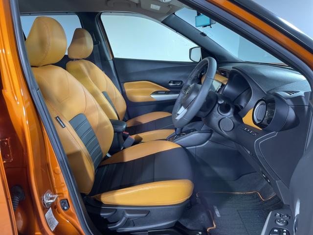 キックス Ｘ　ツートーンインテリアエディション　純正９型ナビ　アラウンドビューＭ　セーフティＡ　ＰｒｏＰＩＬＯＴ　Ｄルームミラー　２トーンカラー　ＬＥＤ　ルーフレール　電動ＰＢ／オートＢＨ　ステアリングＨ　合皮シート　前シートＨ　ＥＴＣ２．０（40枚目）