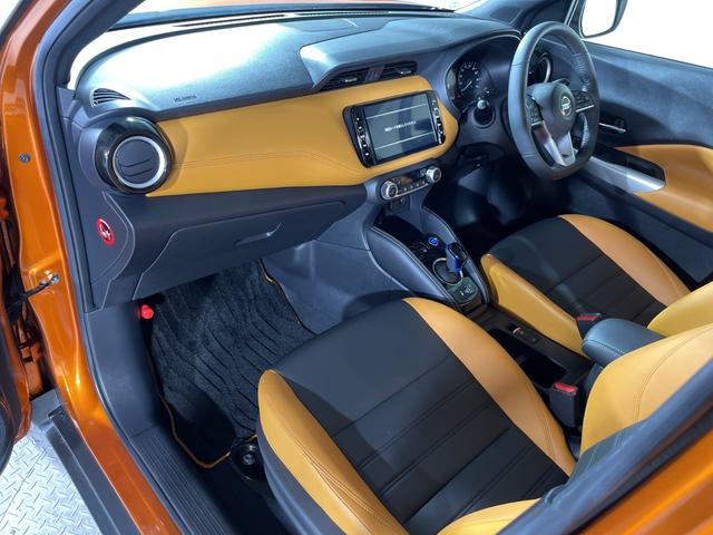 キックス Ｘ　ツートーンインテリアエディション　純正９型ナビ　アラウンドビューＭ　セーフティＡ　ＰｒｏＰＩＬＯＴ　Ｄルームミラー　２トーンカラー　ＬＥＤ　ルーフレール　電動ＰＢ／オートＢＨ　ステアリングＨ　合皮シート　前シートＨ　ＥＴＣ２．０（48枚目）