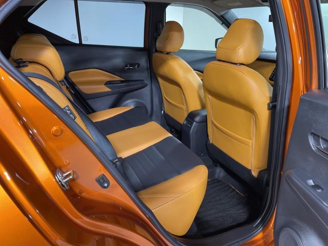 キックス Ｘ　ツートーンインテリアエディション　純正９型ナビ　アラウンドビューＭ　セーフティＡ　ＰｒｏＰＩＬＯＴ　Ｄルームミラー　２トーンカラー　ＬＥＤ　ルーフレール　電動ＰＢ／オートＢＨ　ステアリングＨ　合皮シート　前シートＨ　ＥＴＣ２．０（52枚目）