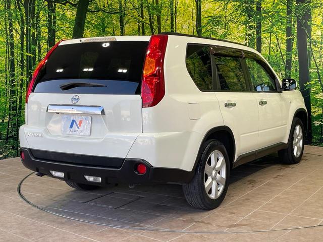 エクストレイル ２０Ｘ　１年保証付　純正ナビ　バックカメラ　禁煙車　スマートキー　ビルトインＥＴＣ　オートライト　オートエアコン　純正１７インチアルミ　ＣＤ　ＤＶＤ再生（17枚目）