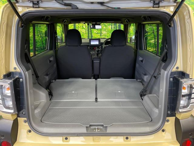 後席を格納すると、これだけの広さが!シーンに合わせたシートアレンジで、大きな荷物も積むことが出来ます♪