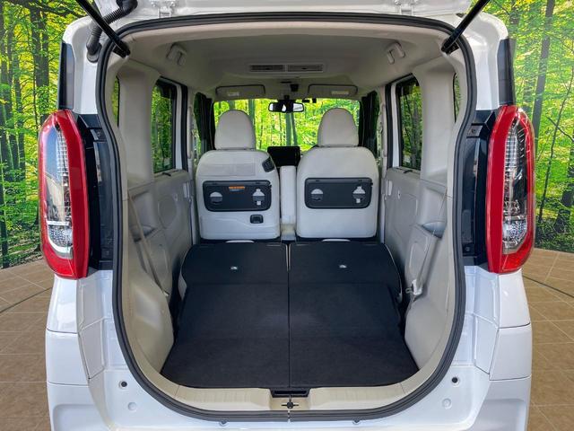 普段のお買い物や通勤、送迎等に十分な荷室スペースを確保しております。セカンドシートを倒すと、大きな荷物の積載も可能です♪