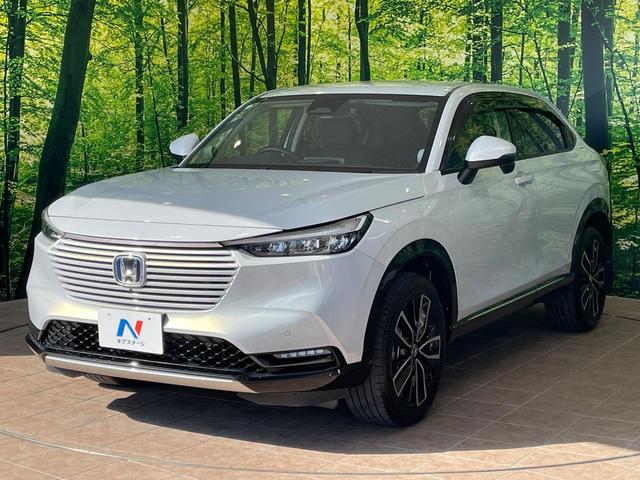 ヴェゼル ｅ：ＨＥＶ　Ｚ　１年保証　全周囲カメラ　衝突被害軽減システム　禁煙車　電動リアゲート　ハーフレザーシート　コーナーセンサー　スマートキー　ＬＥＤヘッド　ＥＴＣ２．０　純正１８インチアルミ　オートライト（40枚目）