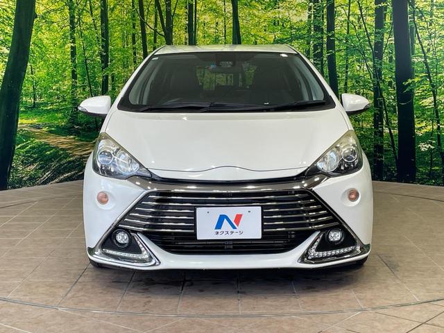 アクア Ｇ　Ｇ’ｓ　１年保証付　純正ナビ　衝突被害軽減システム　バックカメラ　禁煙車　ハーフレザーシート　ドラレコ　スマートキー　ＬＥＤヘッド　ＥＴＣ　クルコン　純正１７インチアルミ　オートハイビーム　オートライト（22枚目）