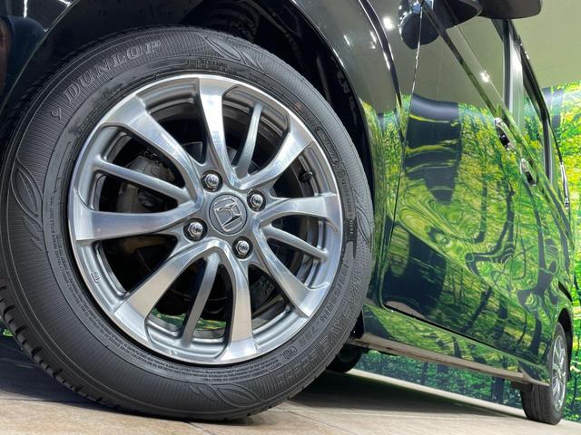【純正１４インチアルミホイール】外観にマッチした純正アルミホイールを装着しております。各種社外アルミホイールや、スタッドレスタイヤも取扱いしております。是非ご相談ください♪