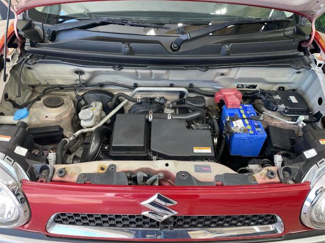 ハスラー X 1年保証付 禁煙車 衝突軽減装置 ビルトインETC CD再生 HIDヘッドライト オートライト 純正15インチアルミホイール シートヒーター アイドリングストップ スマートキー プライバシーガラス(18枚目)