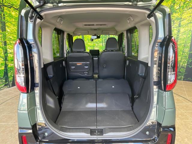 普段のお買い物や通勤、送迎等に十分な荷室スペースを確保しております。セカンドシートを倒すと、大きな荷物の積載も可能です♪