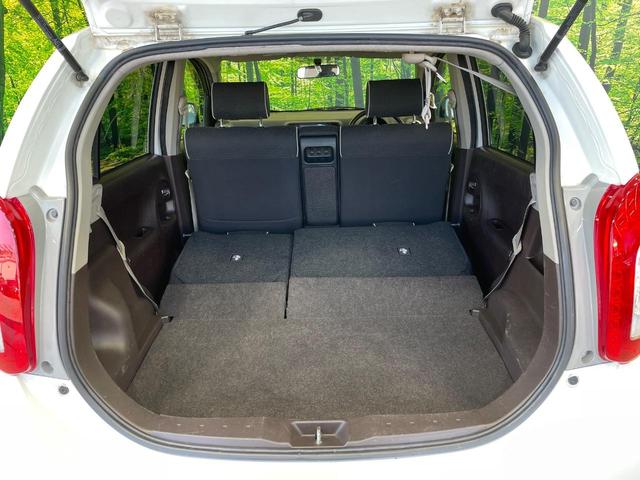 後席を格納すると、これだけの広さが！シーンに合わせたシートアレンジで、大きな荷物も積むことが出来ます♪