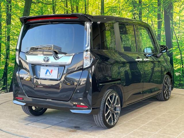 ルーミー カスタムG 1年保証付き 両側電動ドア 純正ナビ 全周囲カメラ 衝突被害軽減システム 禁煙車 ドラレコ コーナーセンサー スマートキー LEDヘッド ETC 純正17インチアルミ オートハイビーム(18枚目)