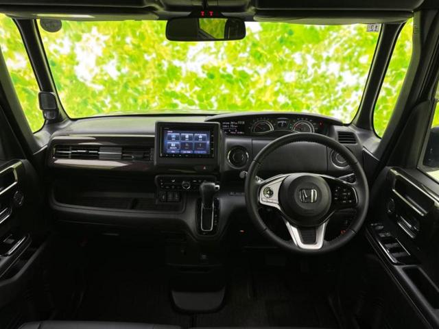 N-BOXカスタム 4WD G・Lターボホンダセンシング 新品タイヤ/保証書/純正 SDナビ/衝突安全装置/両側電動スライドドア/シートヒーター/車線逸脱防止支援システム/シート ハーフレザー/ヘッドランプ LED/Bluetooth接続/ETC 4WD(13枚目)