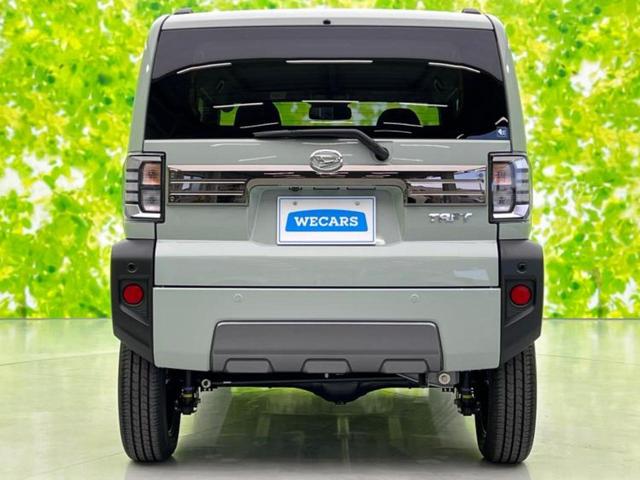 タフト ４ＷＤ　Ｇダーククロムベンチャー　ガラスルーフ／保証書／ディスプレイオーディオ９インチ／衝突安全装置／シートヒーター／車線逸脱防止支援システム／ヘッドランプ　ＬＥＤ／ＵＳＢジャック／ＥＢＤ付ＡＢＳ／横滑り防止装置　衝突被害軽減システム（45枚目）