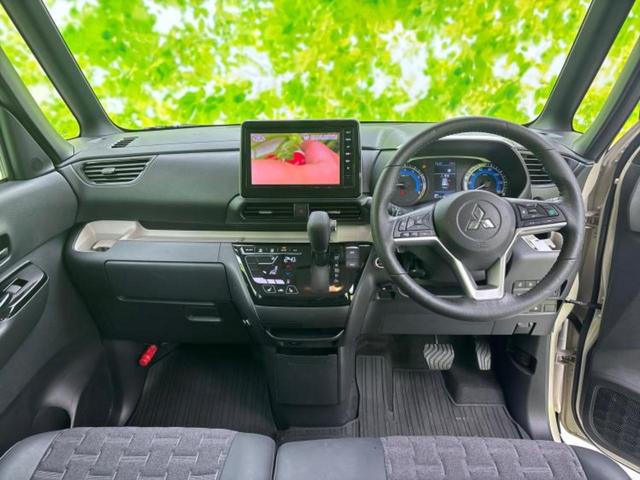 デリカミニ 4WD Tプレミアム 保証書/純正 9インチ SDナビ/デジタルインナーミラー/衝突安全装置/両側電動スライドドア/シートヒーター/全方位モニター/車線逸脱防止支援システム/シート ハーフレザー/ヘッドランプ LED(14枚目)