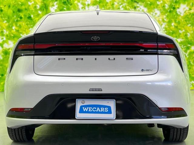 プリウス ４ＷＤ　Ｚ　保証書／ディスプレイオーディオ＋ナビ１０インチ／デジタルインナーミラー／衝突安全装置／シートヒーター／全方位モニター／車線逸脱防止支援システム／シート　フルレザー　革シート　衝突被害軽減システム（46枚目）