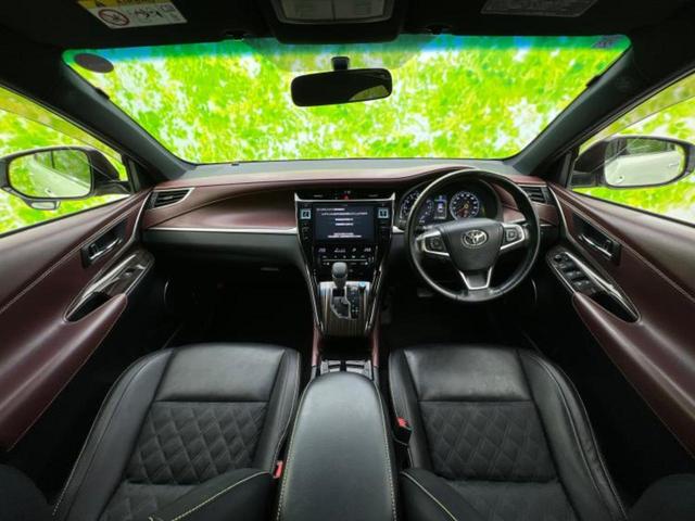 ハリアー エレガンス 保証書/社外 9インチ SDナビ/シート ハーフレザー/ヘッドランプ LED/ETC/EBD付ABS/横滑り防止装置/アイドリングストップ/フルセグTV/エアバッグ 運転席/エアバッグ 助手席 記録簿(14枚目)