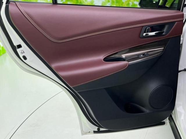 ハリアー エレガンス 保証書/社外 9インチ SDナビ/シート ハーフレザー/ヘッドランプ LED/ETC/EBD付ABS/横滑り防止装置/アイドリングストップ/フルセグTV/エアバッグ 運転席/エアバッグ 助手席 記録簿(24枚目)