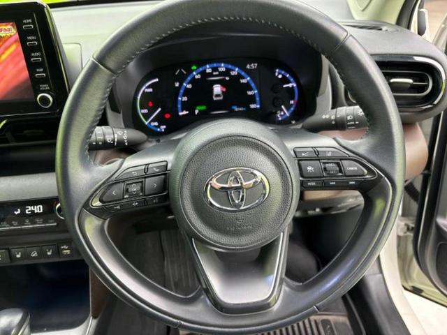 ヤリスクロス ４ＷＤハイブリッドＺ　保証書／ディスプレイオーディオ＋ナビ／衝突安全装置／シートヒーター／車線逸脱防止支援システム／シート　ハーフレザー／ヘッドランプ　ＬＥＤ／ＵＳＢジャック／ＥＴＣ２．０／ＥＢＤ付ＡＢＳ　バックカメラ（16枚目）