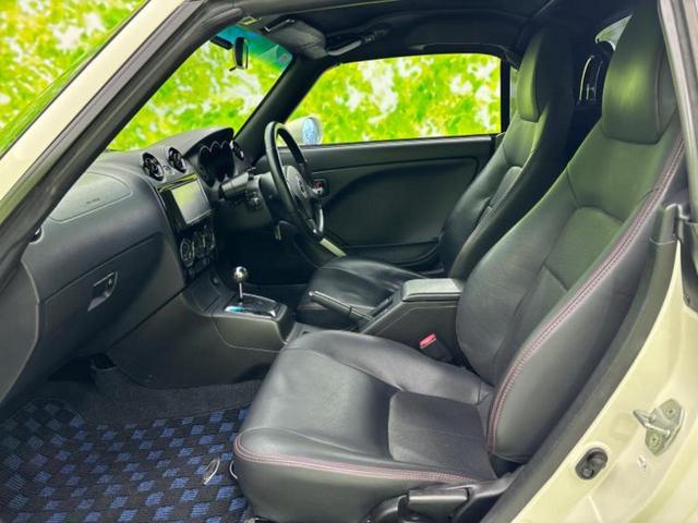 コペン アクティブトップアルティメットエディションS 新品タイヤ/社外 8インチ SDナビ/シートヒーター/シート 合皮/Bluetooth接続/EBD付ABS/ワンセグTV/DVD/エアバッグ 運転席/エアバッグ 助手席/MTモード付き DVD再生(5枚目)