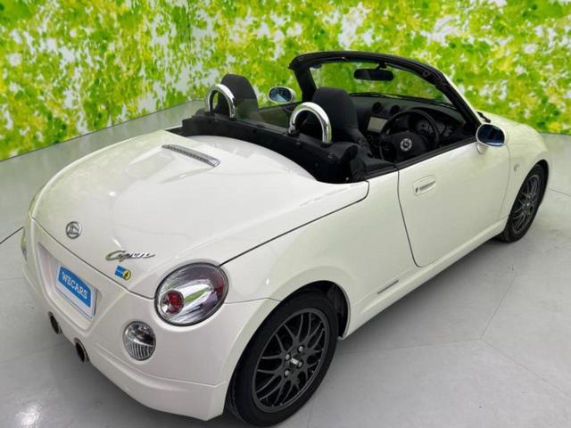 コペン アクティブトップアルティメットエディションS 新品タイヤ/社外 8インチ SDナビ/シートヒーター/シート 合皮/Bluetooth接続/EBD付ABS/ワンセグTV/DVD/エアバッグ 運転席/エアバッグ 助手席/MTモード付き DVD再生(6枚目)