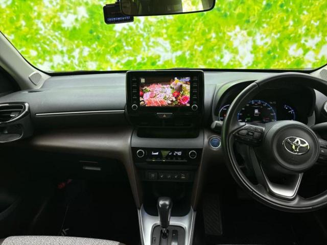 ヤリスクロス 4WDハイブリッドZ 保証書/ディスプレイオーディオ+ナビ8インチ/衝突安全装置/シートヒーター/車線逸脱防止支援システム/シート ハーフレザー/ドライブレコーダー 社外/ヘッドランプ LED/USBジャック バックカメラ(14枚目)