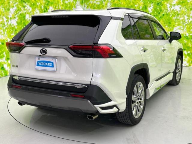 ＲＡＶ４ ４ＷＤ　Ｇ　Ｚパッケージ　新品タイヤ／モデリスタエアロ／保証書／純正　９インチ　ＳＤナビ／デジタルインナーミラー／衝突安全装置／シートヒーター／車線逸脱防止支援システム／シート　合皮／電動バックドア／ドライブレコーダー　純正（3枚目）