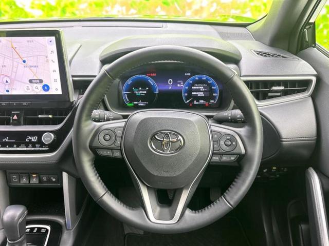 カローラクロス ４ＷＤハイブリッドＺ　保証書／ディスプレイオーディオ１０インチ／トヨタセーフティセンス／シートヒーター／全方位モニター／車線逸脱防止支援システム／シート　ハーフレザー／電動バックドア／ヘッドランプ　ＬＥＤ　全周囲カメラ（16枚目）