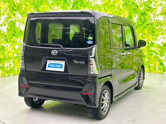 タント カスタムＲＳ　新品タイヤ／保証書／社外　ＳＤナビ／衝突安全装置／両側電動スライドドア／シート　ハーフレザー／ヘッドランプ　ＬＥＤ／ＵＳＢジャック／Ｂｌｕｅｔｏｏｔｈ接続／ＥＢＤ付ＡＢＳ／横滑り防止装置　ワンオーナー（3枚目）
