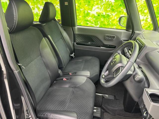 タント カスタムＲＳ　新品タイヤ／保証書／社外　ＳＤナビ／衝突安全装置／両側電動スライドドア／シート　ハーフレザー／ヘッドランプ　ＬＥＤ／ＵＳＢジャック／Ｂｌｕｅｔｏｏｔｈ接続／ＥＢＤ付ＡＢＳ／横滑り防止装置　ワンオーナー（4枚目）