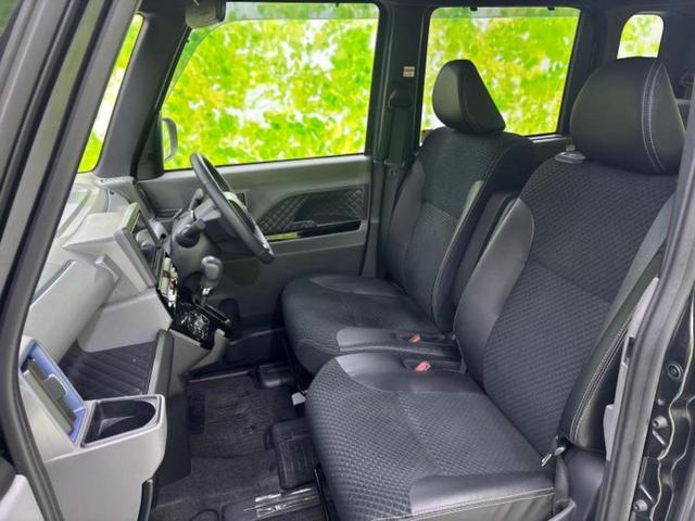 タント カスタムＲＳ　新品タイヤ／保証書／社外　ＳＤナビ／衝突安全装置／両側電動スライドドア／シート　ハーフレザー／ヘッドランプ　ＬＥＤ／ＵＳＢジャック／Ｂｌｕｅｔｏｏｔｈ接続／ＥＢＤ付ＡＢＳ／横滑り防止装置　ワンオーナー（6枚目）