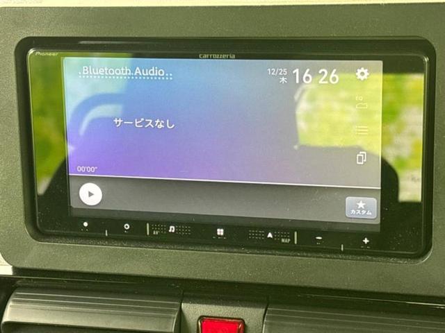 タント カスタムＲＳ　新品タイヤ／保証書／社外　ＳＤナビ／衝突安全装置／両側電動スライドドア／シート　ハーフレザー／ヘッドランプ　ＬＥＤ／ＵＳＢジャック／Ｂｌｕｅｔｏｏｔｈ接続／ＥＢＤ付ＡＢＳ／横滑り防止装置　ワンオーナー（11枚目）