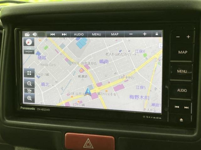 エブリイ 4WD PC 保証書/社外 SDナビ/衝突安全装置/車線逸脱防止支援システム/Bluetooth接続/横滑り防止装置/アイドリングストップ/バックモニター/フルセグTV/DVD/エアバッグ 運転席 バックカメラ(10枚目)