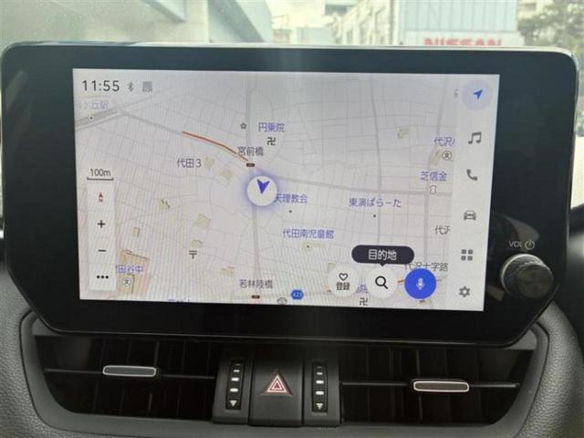 ＲＡＶ４ ４ＷＤハイブリッドＧ　新品タイヤ／ＴＲＤエアロ／保証書／ディスプレイオーディオ＋ナビ／デジタルインナーミラー／衝突安全装置／シートヒーター／車線逸脱防止支援システム／シート　フルレザー／電動バックドア　革シート　フルエアロ（9枚目）