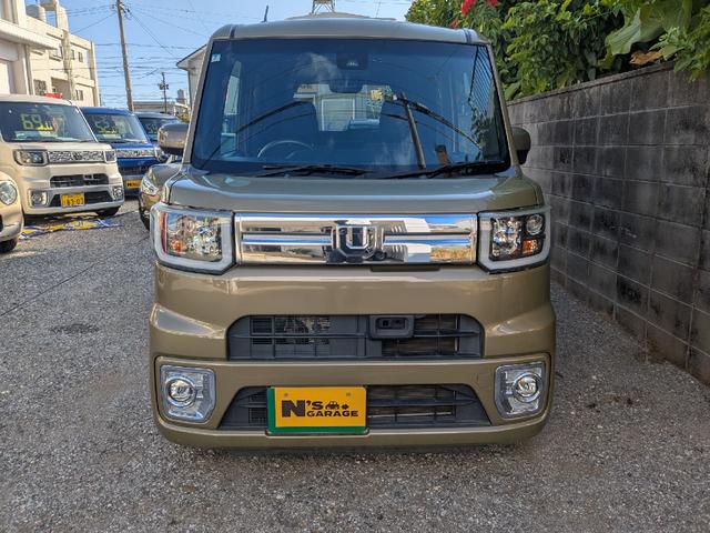 ウェイク Ｇターボ　レジャーエディションＳＡＩＩ　本土中古車　ワンオーナー　ターボ車　ナビＴＶ　バックカメラ　ブルートゥース　ＥＴＣ　純正フリップダウンモニター　両側パワースライドドア　純正アルミ　修復無し（2枚目）