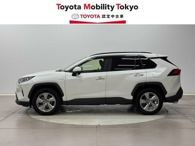 RAV4 ハイブリッドG 衝突被害軽減装置 ドライブレコーダ ワンオーナ- バックモニター 整備記録簿 地デジTV LEDヘッドライト スマキー 電動シ-ト AWD TVナビ パワステ 横滑り防止装置 クルコン AAC AW(3枚目)