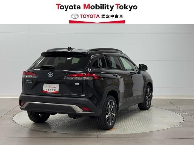 カローラクロス ハイブリッド　Ｚ　衝突軽減Ｂ　スマキ－　ワンオーナ　半レザー　Ｂモニター　アクティブクルーズコントロール　メモリナビ　アイドリングストップ　イモビ　ＬＥＤ　ＡＣ　運転席Ｐシート　メディアプレイヤー接続　キーレス　アルミ（2枚目）