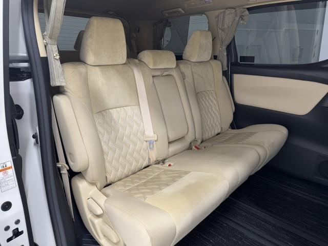 ヴェルファイア 2.5X 地デジ LEDヘッドライト クルーズコントロール フルフラット AUX ETC 横滑り防止装置 記録簿 3列シート 盗難防止装置 オ-トエアコン メモリーナビ アルミホイール Wエアコン ABS(17枚目)