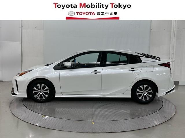 プリウス A エアロ付き AC100V 衝突軽減ブレーキシステム Bモニタ 記録簿有 LEDヘッド クルーズコントロール セキュリティー スマートキー パワーステアリング Pシート Iストップ ドライブレコーダー(3枚目)