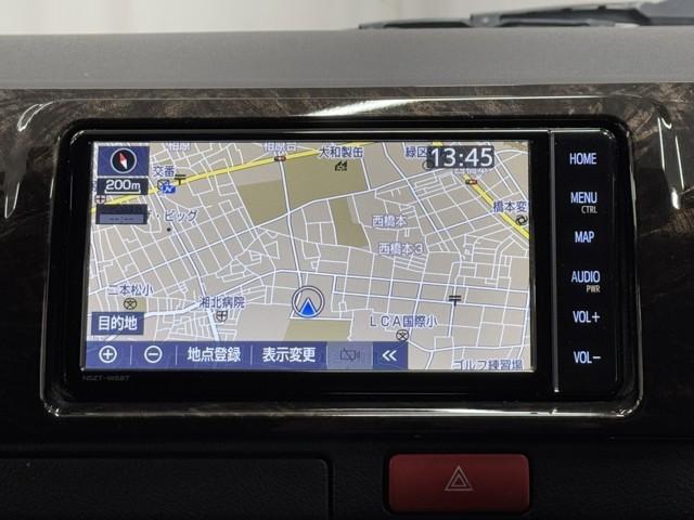 ハイエースバン スーパーGL ダークプライムII LEDヘットライト メモリーナビゲーション ミュージックプレイヤー接続可 地デジ スマキー ABS フルフラット 盗難警報装置 運転席エアバッグ リアクーラー オートエアコン パワーウインドウ 記録簿(5枚目)