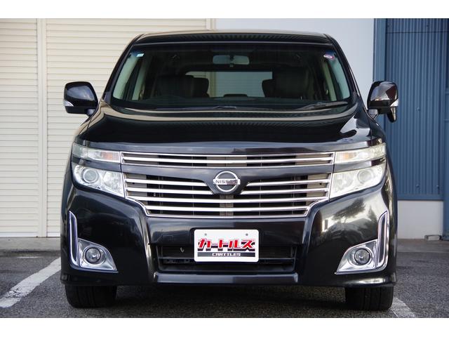 エルグランド 250ハイウェイスター ETC ナビ 両側電動スライドドア HID スマートキー 電動格納ミラー 後席モニター 3列シート オットマン CVT アルミホイール CD DVD再生 ミュージックプレイヤー接続可(6枚目)