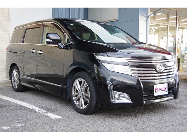 エルグランド 250ハイウェイスター ETC ナビ 両側電動スライドドア HID スマートキー 電動格納ミラー 後席モニター 3列シート オットマン CVT アルミホイール CD DVD再生 ミュージックプレイヤー接続可(10枚目)