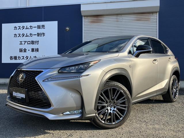 NX NX200t Fスポーツ 黒革 4WD 社外AW LEDヘッドライト 純正ナビ フルセグ Bluetooth ビルトインETC パワーバックドア クルコン BSM ASC Cセンサー スマートキー スロコン ドラレコ(4枚目)