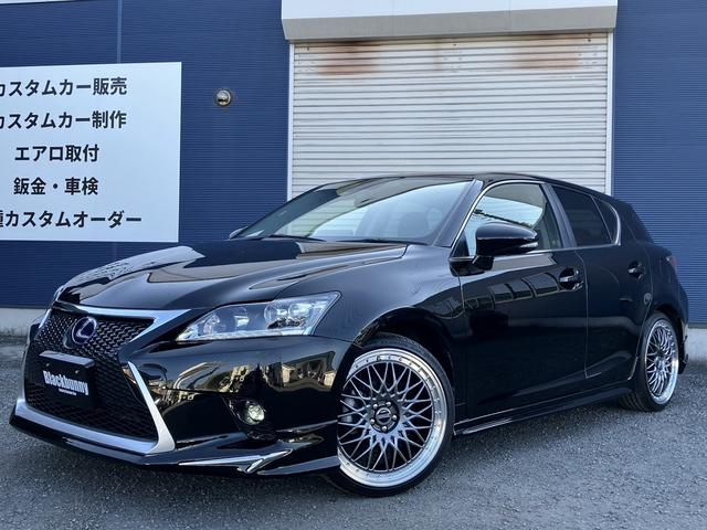 ＣＴ ＣＴ２００ｈ　バージョンＣ　新品Ｆスポーツ仕様フルエアロｋｉｔ／新品アルミホイール＆新品タイヤ／純正ＬＥＤヘッドライト／純正ナビ／ＣＤ／ＤＶＤ／地デジ／Ｂｌｕｅｔｏｏｔｈ／バックカメラ／クルコン／ビルトインＥＴＣ／シートヒーター（3枚目）