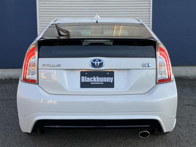 プリウス Ｓ　１年保証／後期／モデリスタエアロ／社外ＡＷ／ブラックレザー調シートカバー／純正ＨＤＤナビ／ＣＤ／ＤＶＤ再生／ワンセグ／ビルトインＥＴＣ／Ｐスタート／スマートキー（10枚目）