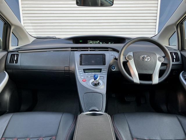 プリウス Ｓ　１年保証／後期／モデリスタエアロ／社外ＡＷ／ブラックレザー調シートカバー／純正ＨＤＤナビ／ＣＤ／ＤＶＤ再生／ワンセグ／ビルトインＥＴＣ／Ｐスタート／スマートキー（15枚目）