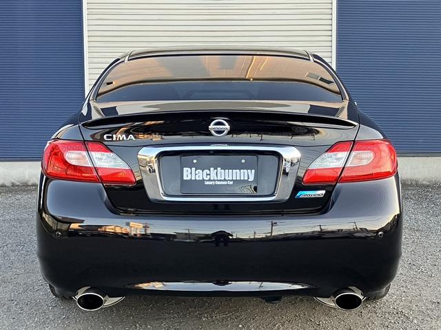 シーマ ハイブリッド　ＶＩＰ　１年保証／黒革／ＳＲ／車高調ｋｉｔ／社外ホイール／新品アルミホイール＆新品タイヤ／柿本マフラー／純正ナビ／ＣＤ／ＤＶＤ再生／地デジ／Ｂｌｕｅｔｏｏｔｈ／バックモニター／ＥＴＣ／レーダークルーズ（8枚目）