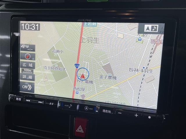 トール Gターボ SAII 禁煙車 アルパイン9インチナビ Bluetooth バックカメラ 両側パワースライドドア コーナーセンサー レーンキープアシスト クルーズコントロール 衝突軽減システム スペアキー ETC(7枚目)