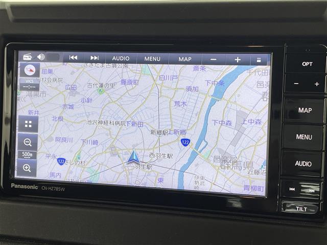 ジムニー ＸＬ　純正ナビ　シートヒーター　バックカメラ　ＥＴＣ　ドライブレコーダー　ミラーヒーター　ダウンヒルアシスト　背面タイヤ　フルセグＴＶ　スマートキー　純正フロアマット　Ｂｌｕｅｔｏｏｔｈ　衝突被害軽減　禁煙（8枚目）